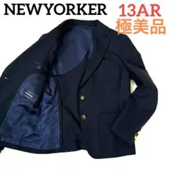 ニューヨーカー エクスクルーシブコレクション　紺ブレ　金ボタン　ジャケット　13