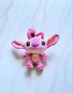エンジェル スティッチ キーホルダー ぬいぐるみバッジ アクセサリー ぬいば