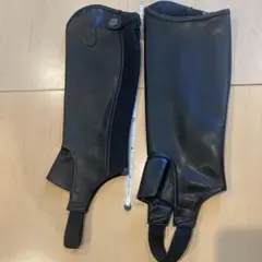 승마 장비, 챕스, 스몰 사이즈, 블랙