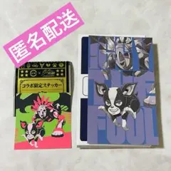 スシロー ジョジョ コラボ トラベルステッカー ステッカー イギー セット