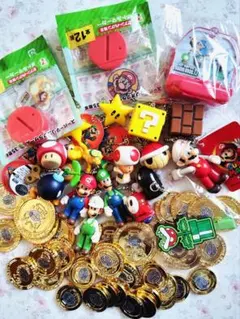 スーパーマリオ キーホルダー 他 56点セット