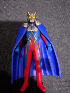 ウルトラマンゼロ　ソフビ　マント付
