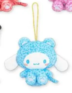 サンリオキャラクターズ ヒョウかぶりちょいデカマスコット　シナモロール