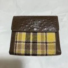 t*a様 【Courreges / クレージュ】 オーストリッチ / レザー 三のサムネイル