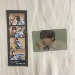 なにわ男子 藤原丈一郎 クリアソロカード フォトカード