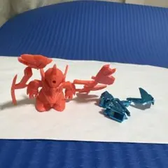 未切り　SDガンダム　ガン消し　100Rガンダム