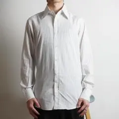 極美品】Maison Martin Margiela ストライプシャツ 44 - メルカリ