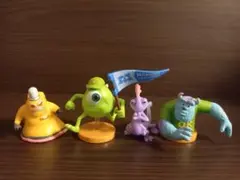 モンスターズインク　フィギュア4点セット