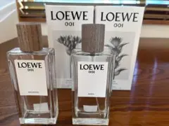 ロエベ 香水空瓶 2個セット LOEWE 001 マン ウーマン男女のサムネイル