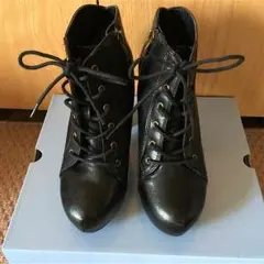 PU レースアップブーツ ♡
