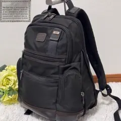 美品✨トゥミ アルファ ブラボー ノックス バックパック ビジネス リュック 黒 TUMI 正規品5年保証 トゥミ リュック ビジネスバッグ A4 B4 PC