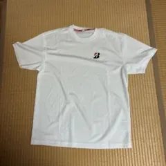 BRIDGESTONE ロゴ入りホワイトシャツ