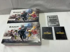 未開封 MTG マーベル スーパー・ヒーローズ プレイ・ブースター 2箱