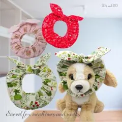 スヌード イヤーカバー パピー 小型犬 犬 猫 ペット P883 884 886