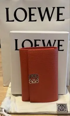 ロエベ　LOEWE アナグラム バーティカル ウォレット 美品