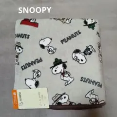 SNOOPY ブランケット 4way ひざ掛け グレー ビーグルスカウト