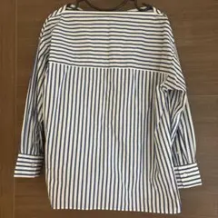美品✨️ 23区 カンクリーニ . ストライプ ボートネック プルオーバー 15号 美品 23区 カンクリーニ ストライプ ボートネック プルオーバー 15号