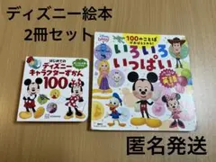 はじめてのディズニーキャラクターずかん100＆いろいろいっぱい　2冊セット