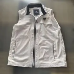 CLAUDIO VALENTINO メンズ ベスト M ホワイト