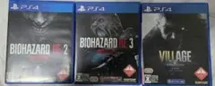 PS4 バイオハザードRE:2 Z VER RE:3 ZVER バイオハザード8