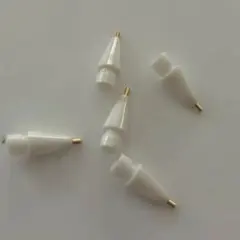 Apple Pencil ペン先 交換用 替え芯 5個 ホワイト ゴールド