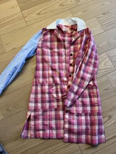 sinoon チェックワンピース