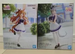 ウマ娘 プリティーダービー マヤノトップガン ゴールドシップの制服フィギュア