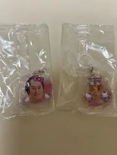 マツケンサンバ×ハローキティ ふらっとめじるしアクセサリー 2点セット