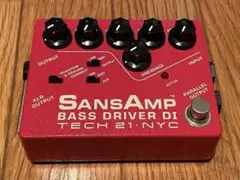TECH 21 SansAmp BASS D DI 赤サンズ V1 TECH 21 SansAmp BASS DRIVER DI 赤サンズ V1 レビュー】TECH21