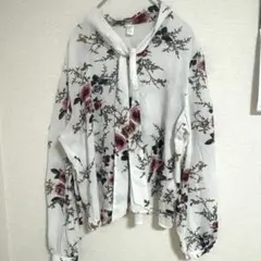 シフォン 長袖