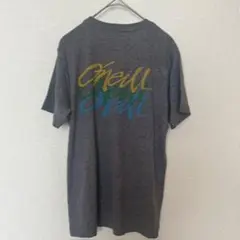 バックプリント O'NEILL 【M】グレー 半袖Tシャツ レディース