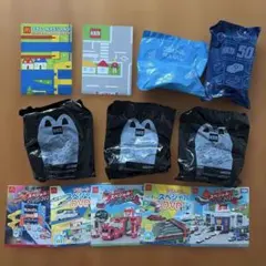 【新品】ハッピーセット　トミカ　プラレール DVD5枚　かがやき　消防車　救急車