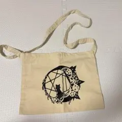 猫と星デザインのショルダーバッグ