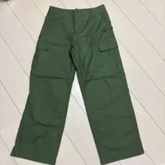 ユニクロ ワイドストレートカーゴパンツ