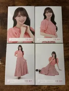 櫻坂46　守屋麗奈　ギンガムチェックコーデ