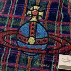 【限定品】Vivienne Westwood　タータン　ビッグオーブ　ハンカチ