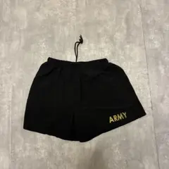 米軍実物 U.S.ARMY IPFU ナイロンショーツ 黒