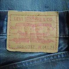 LEVI'S 505-0217 ストレートデニム W34 L34