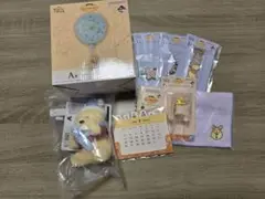 プーさん　一番くじ　A賞C賞F賞H賞I賞カレンダー　匿名配送