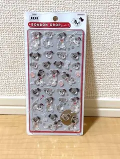 101匹わんちゃん　ボンボンドロップシール