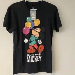 ミッキーマウスTシャツ　黒