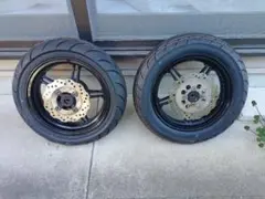 カワサキZ125proタイヤホイールブレーキディスクハブハブダンパーリアアクスル カワサキZ125proタイヤホイールブレーキディスクハブハブダンパーリア