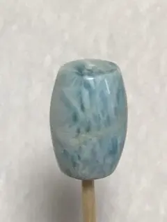 093 大玉 ラリマー 樽型 18.6ミリ 粒売 1粒 パワーストーン