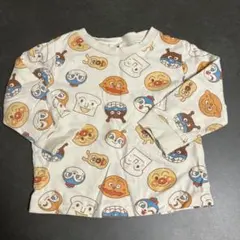 西松屋　アンパンマン　総柄　ロンT トレーナー　トップス　90センチ