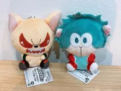 僕のヒーローアカデミア アニマルぬいぐるみ　デクシープ　バクドッグ