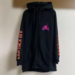 新品未使用　Jordan エアジョーダン フルジップパーカー ブラック