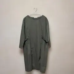 E hyphen world gallery PEACE シャツワンピース