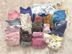 90cm 女の子 冬服 まとめ売り アウター・パジャマあり