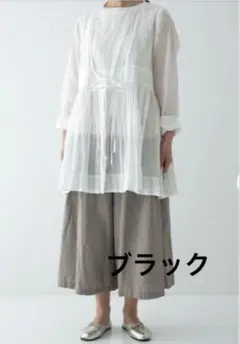 ラミー楊柳×リネンガーゼノースリーブブラウス。 - メルカリ