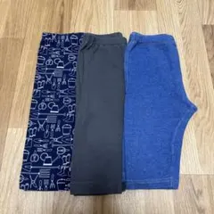 ベビー　ユニクロストレッチレギンス　90cm 3点セット